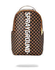 3D MOLDED RUBBER CHECKERED LOGO