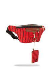 REVERSE SHARKS IN PARIS CROSSBODY (RED)