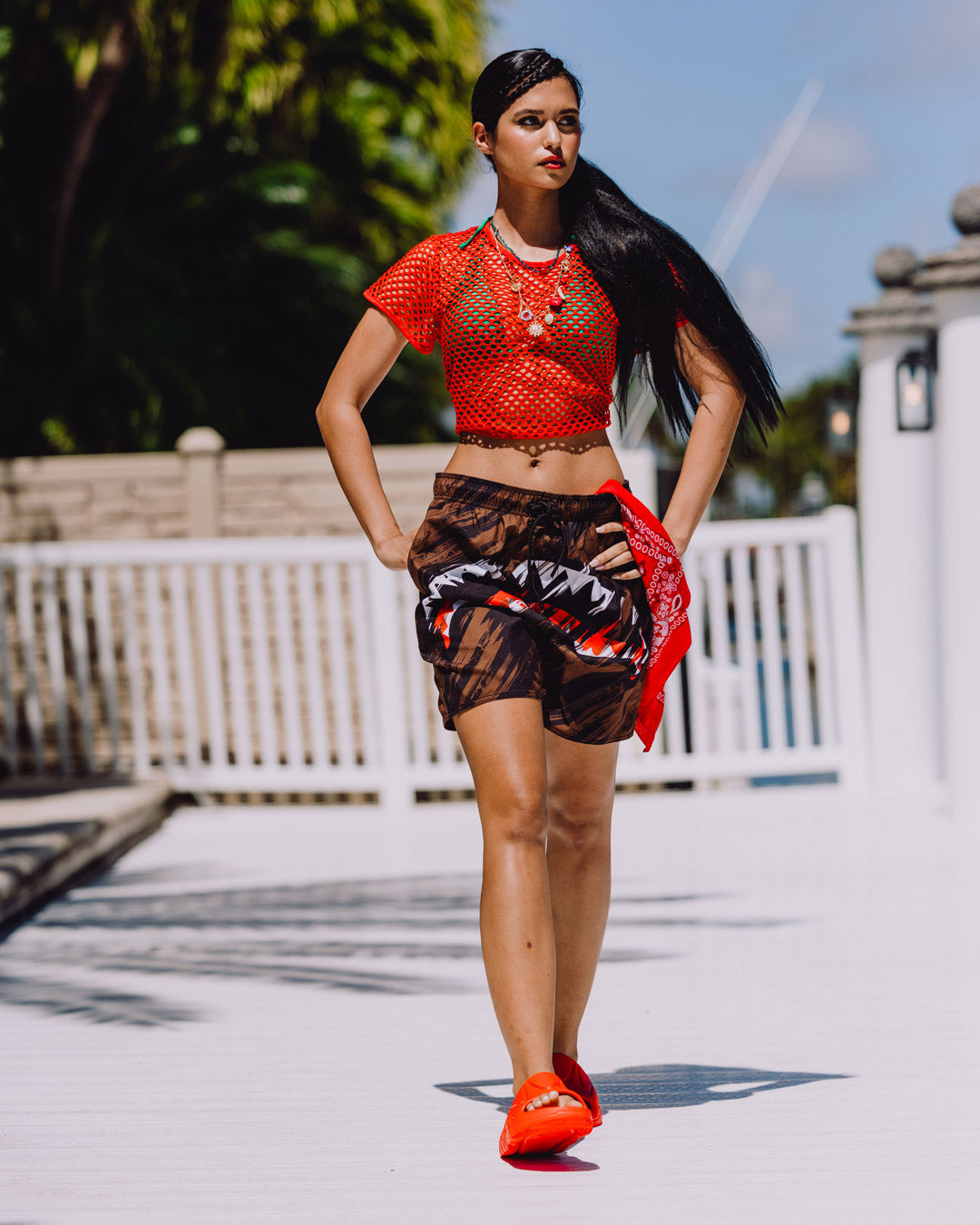 DRIFTER SHARK RACER SWIM SHORT