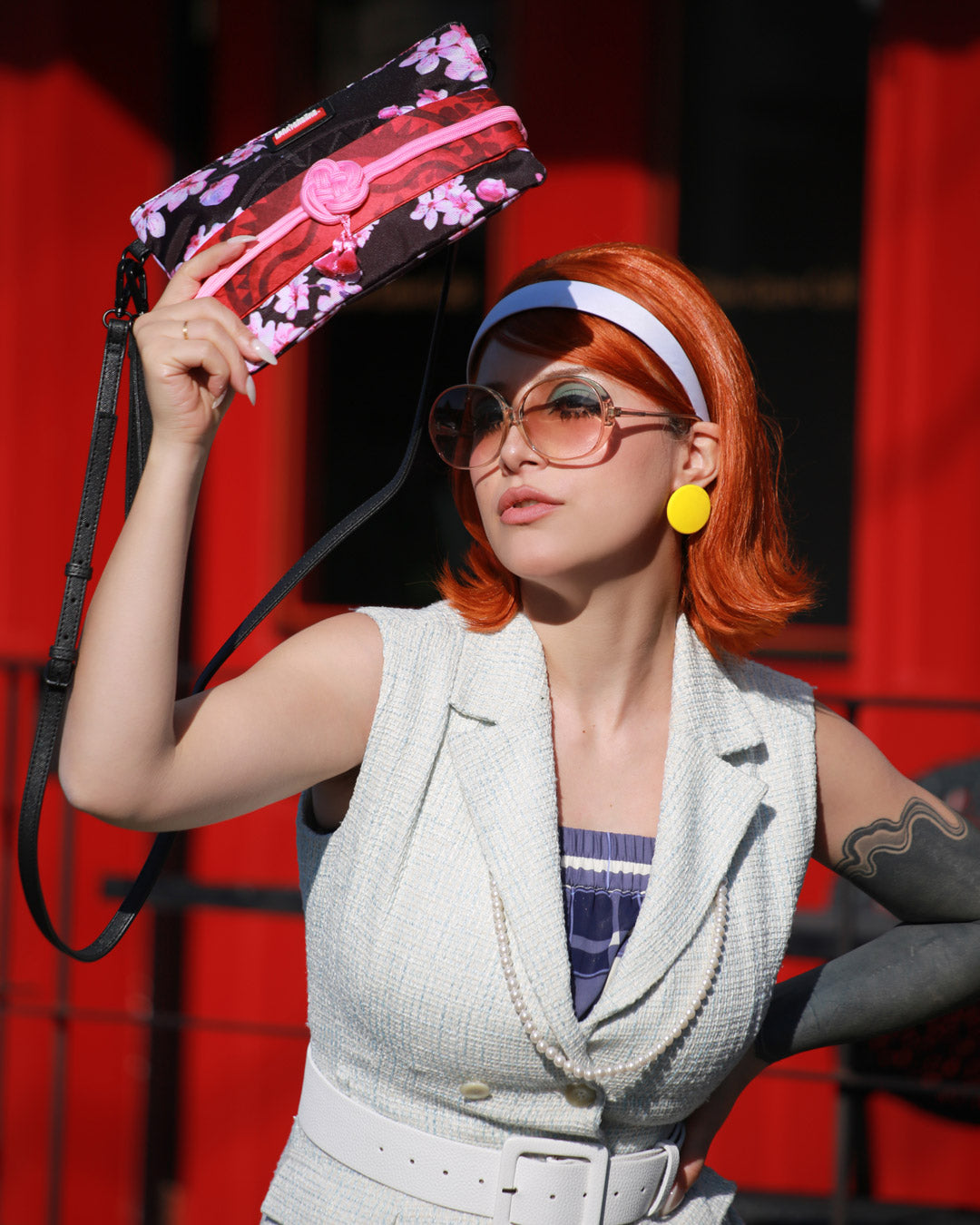 OUKA KENRAN HAYUMI HOKAZANO OFFICIAL COLLAB CROSSOVER CLUTCH