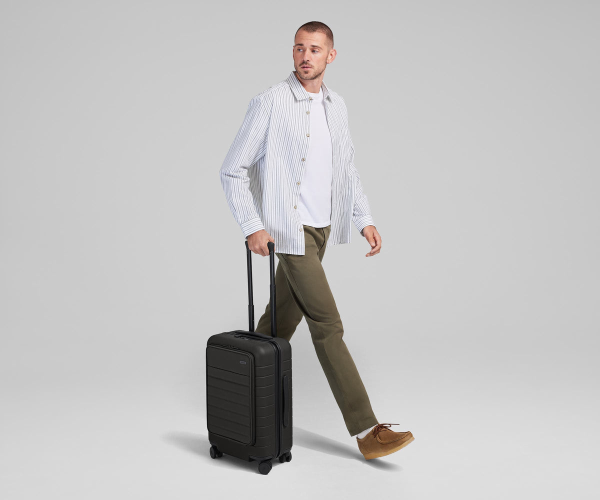 The Executive Carry-On in Jet Black