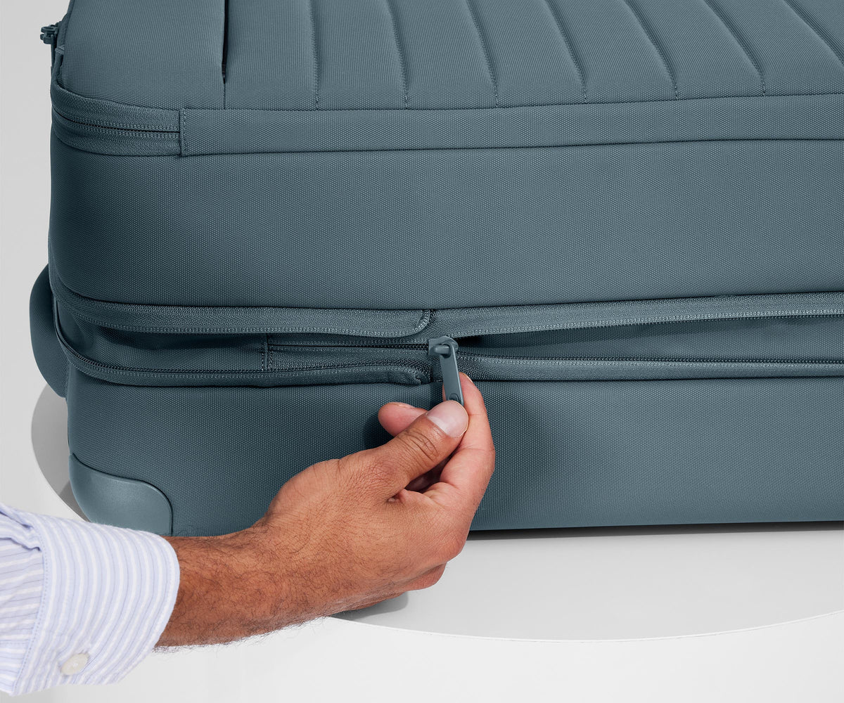 Softside Bigger Carry-On in Coast Blue