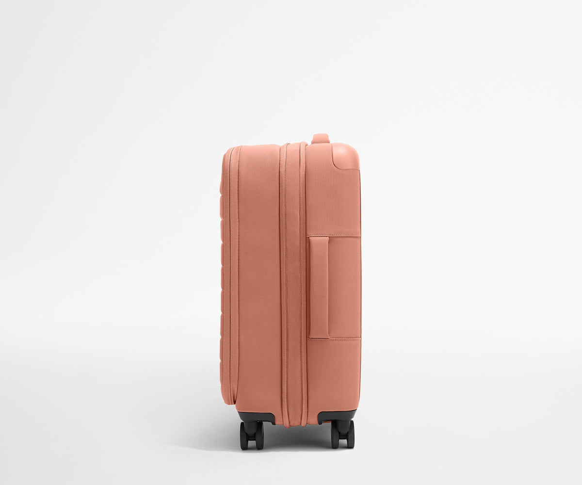 Softside Bigger Carry-On in Clay Pink