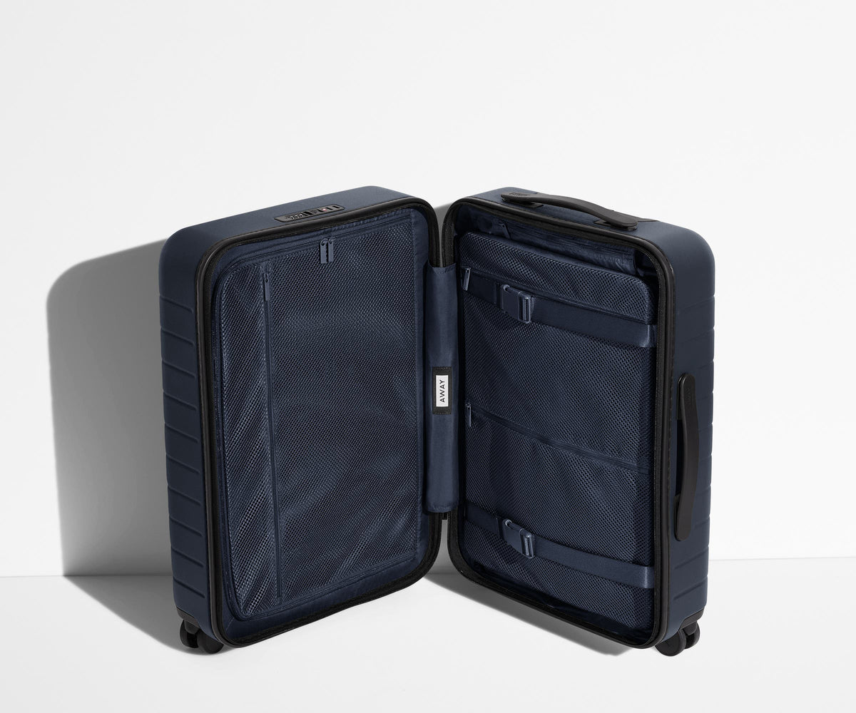 The Bigger Carry-On in Navy Blue