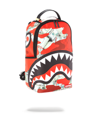MONEY CAMO (RED) BACKPACK
