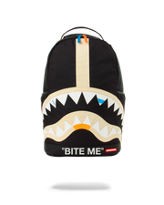 BITE ME SHARK (BLACK) BACKPACK