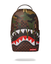 CAMO DRIP SHARKS IN PARIS BACKPACK (DLXV)