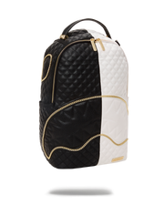 LEVELED UP SPLIT QUILT SHARK BACKPACK (DLXV)