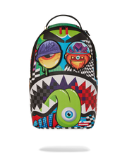 PSYCHO WORLD OF FUN BACKPACK (WITH REMOVABLE VELCRO EYE PATCHES)