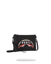 WHAT THE BEEP' SHARK CROSSOVER CLUTCH
