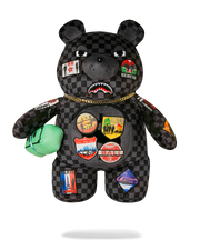 GLOBAL MOGUL UNLIMITED MILES MONEYBEAR TEDDYBEAR BACKPACK