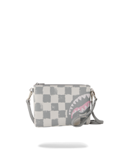 VANQUISH CREAM CROSSOVER CLUTCH