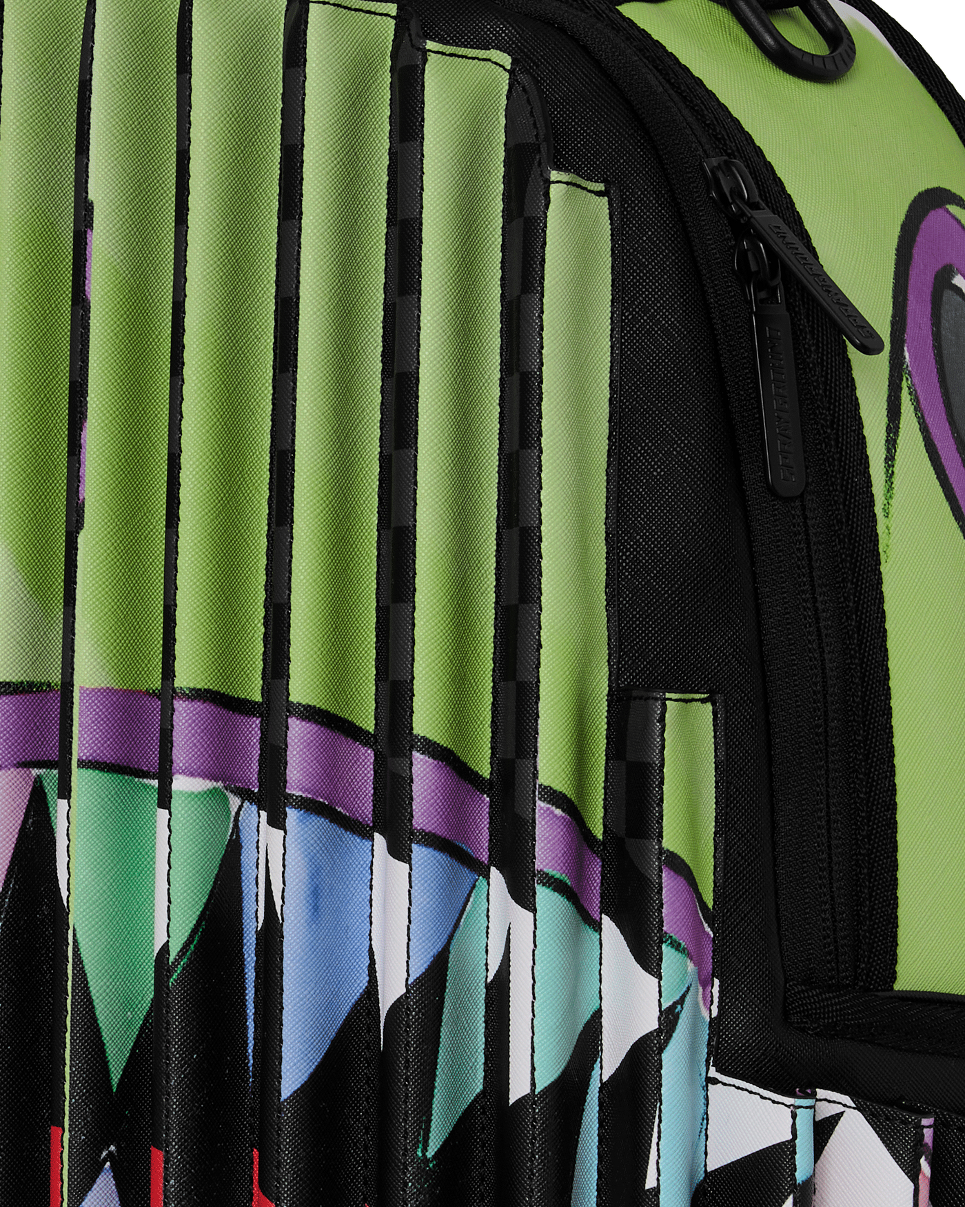OPTICAL ILLUSION 2 WAY DESIGN BACKPACK