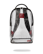 FULLY CLEAR EMBOSSED BOSS BACKPACK