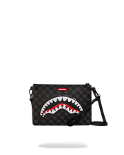 SHARKS IN PARIS HYPER PUFF CROSSOVER CLUTCH