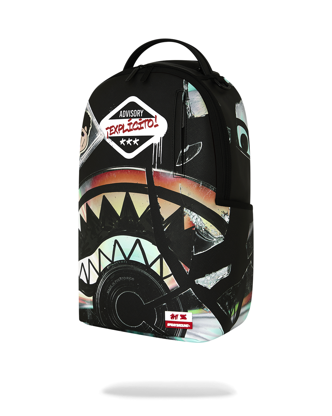 JON Z BURNED DISC BACKPACK