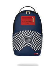 ICHIMATSU-MOYŌ WARP CHECK SHARK BACKPACK