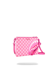 SHINOBI SHARKS IN PARIS (PINK) CROSSOVER CLUTCH