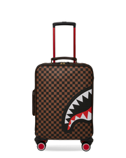 EXTERIOR GOLD ZIP POCKET SHARKS IN PARIS JETSETTER CARRY-ON LUGGAGE