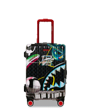 MIND TRIP SHARK DOSE SHARKNAUTICS HARDSHELL CARRY-ON LUGGAGE