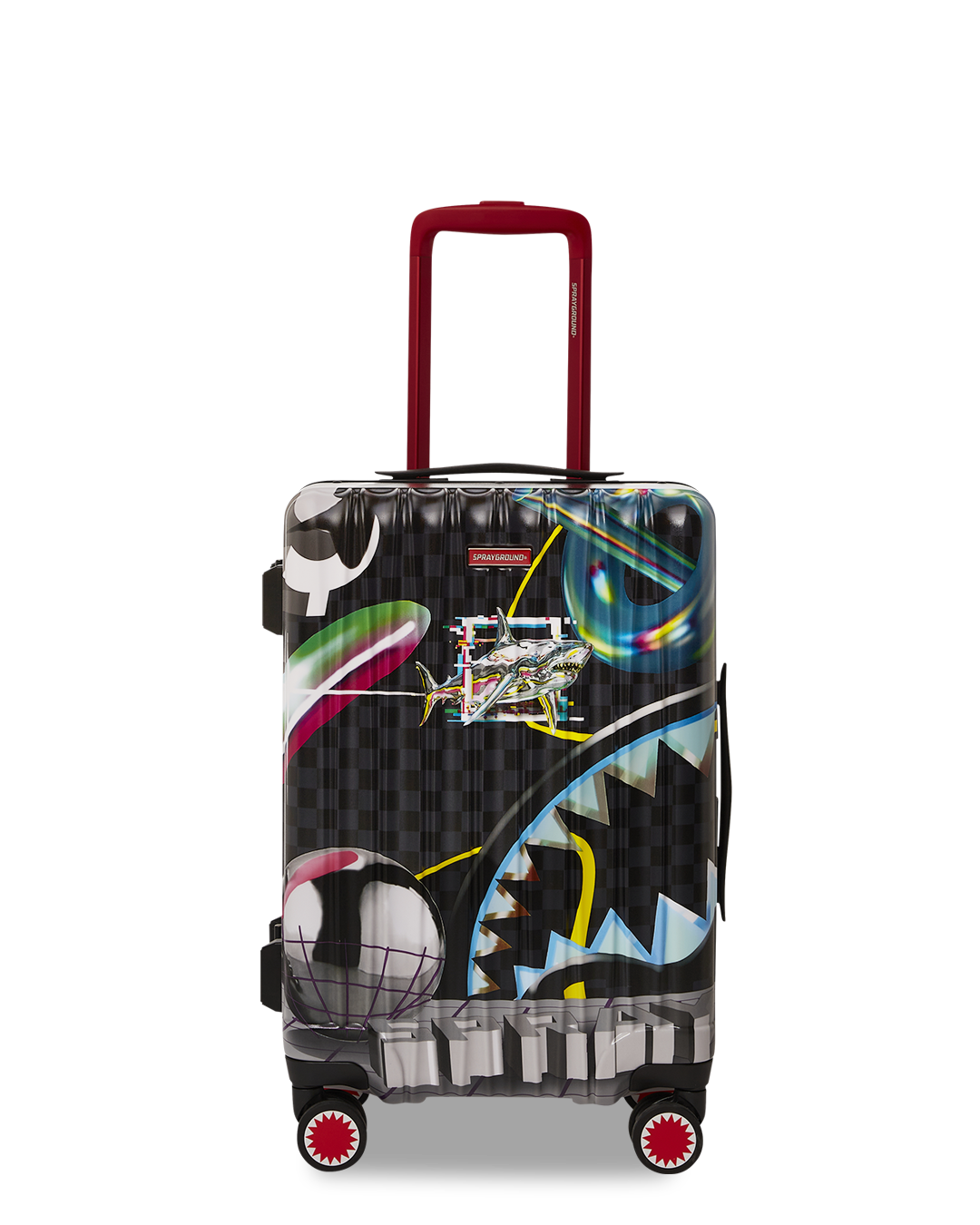 MIND TRIP SHARK DOSE SHARKNAUTICS HARDSHELL CARRY-ON LUGGAGE