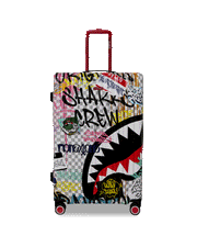 CREATE ANOTHER DAY SHARKNAUTICS HARDSHELL FULL-SIZE LUGGAGE