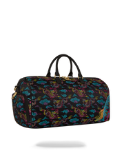 EMBROIDERED DRAGONS DUFFLE