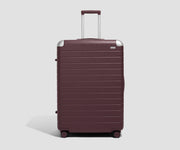 The Aluminum Edge Large in Oxblood Red