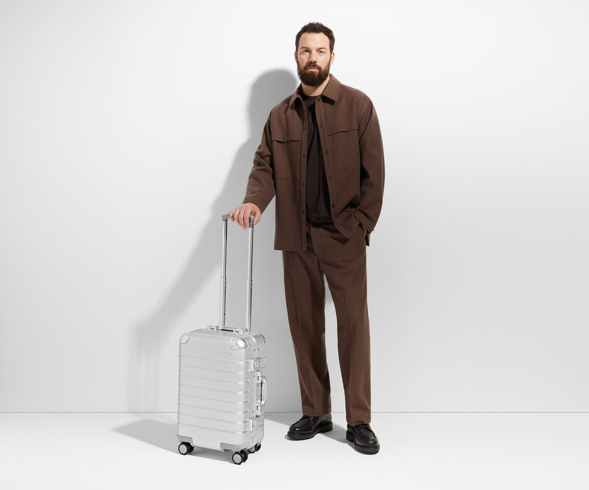 The Carry-On: Aluminum Edition in Onyx Black