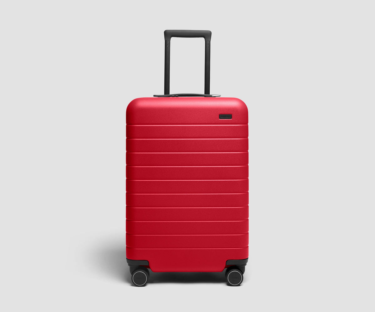 The Bigger Carry-On Flex 3 in Cherry Red