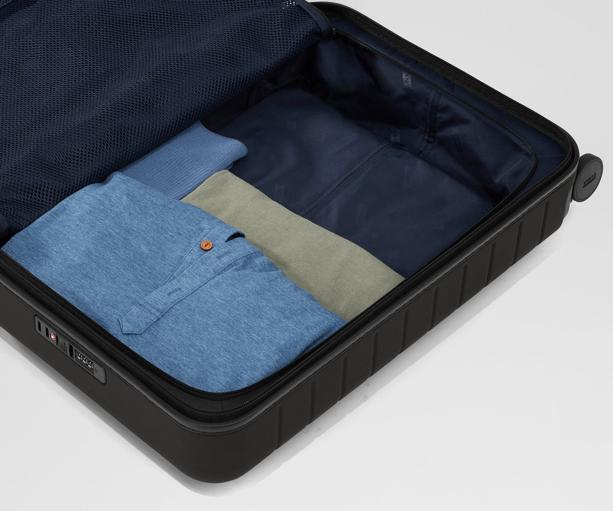 The Executive Bigger Carry-On in Jet Black