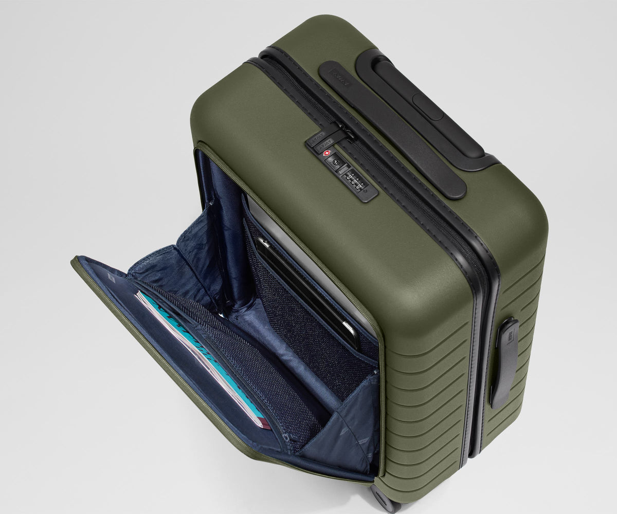 The Executive Carry-On in Olive Green