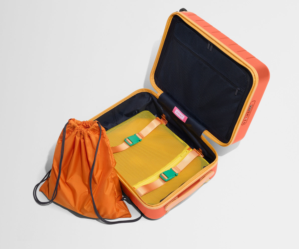 The Kids Carry-On in Poppy Orange