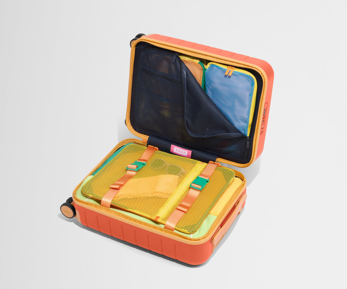 The Kids Carry-On in Poppy Orange