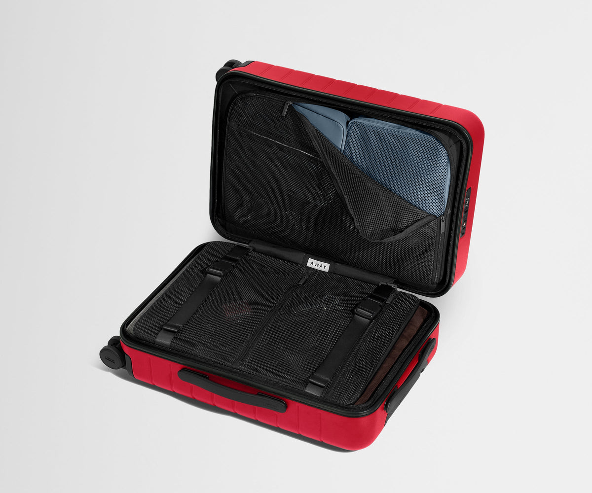 The Carry-On in Cherry Red