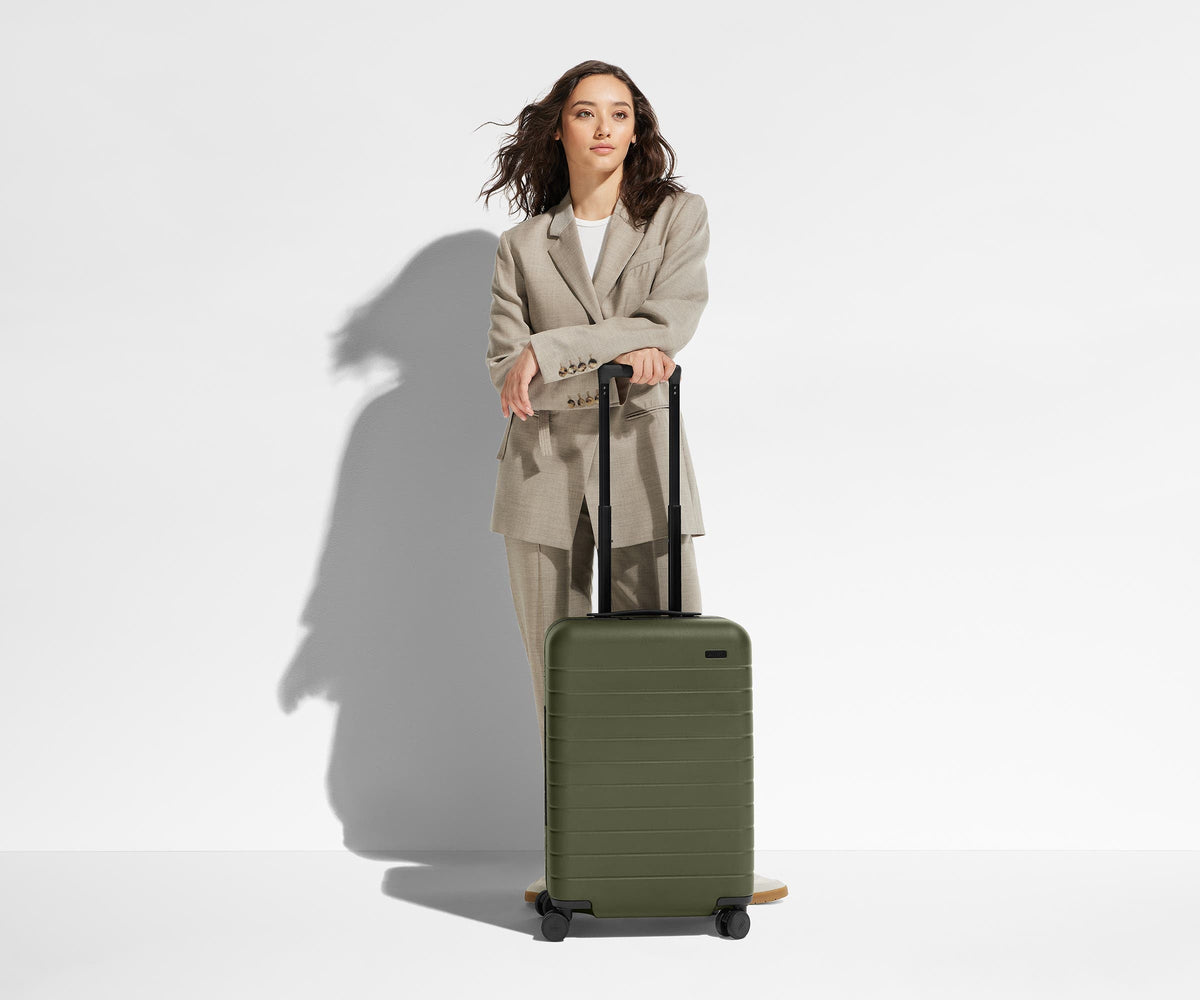 The Bigger Carry-On in Blush Pink