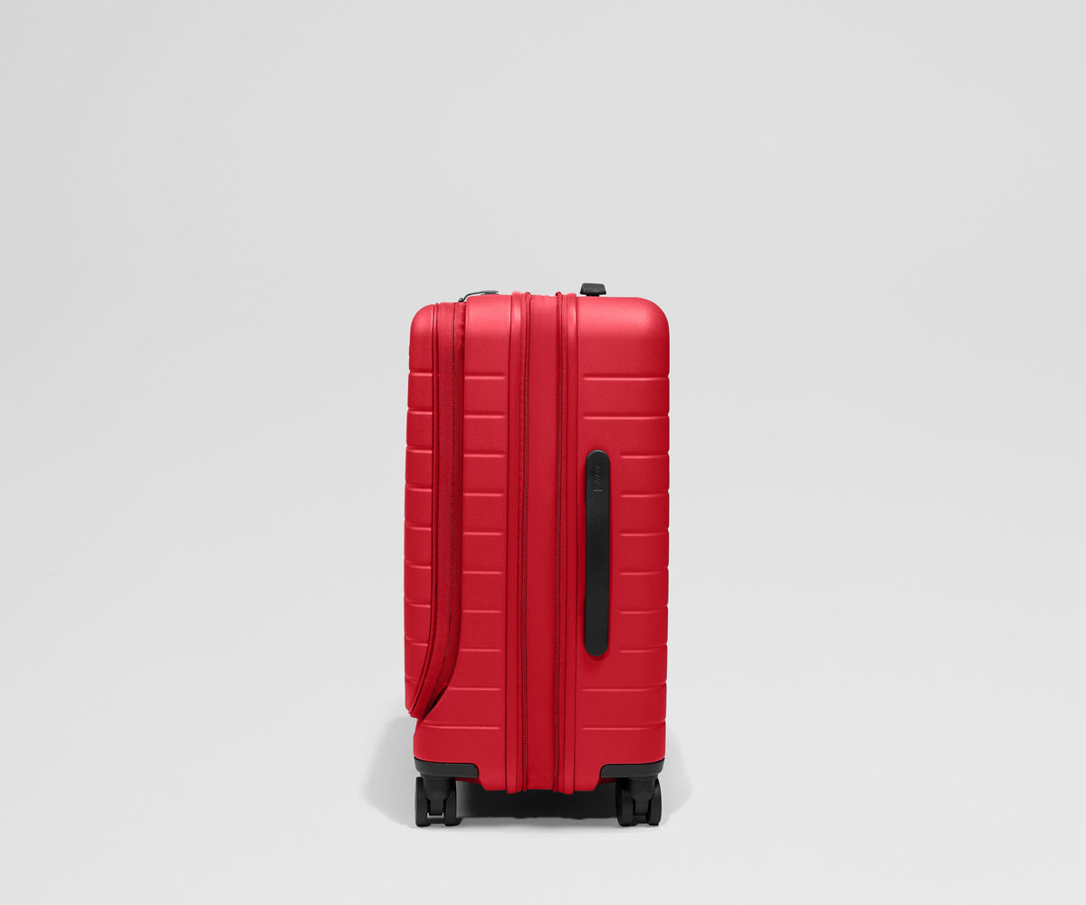 Topside Bigger Carry-On in Cherry Red