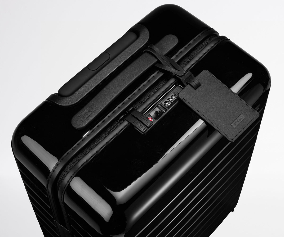 The Bigger Carry-On in Black Tie