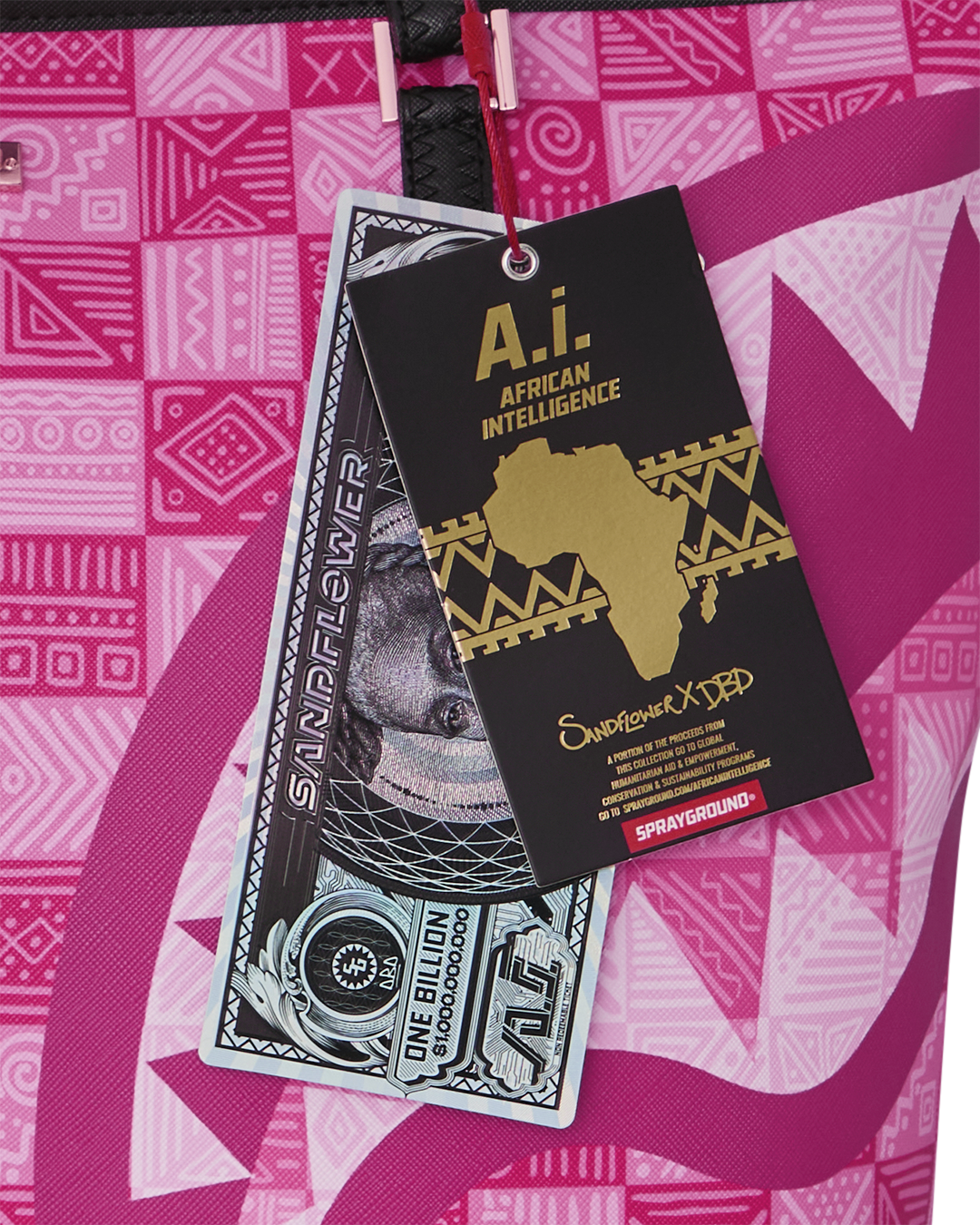 A.I. AFRICAN INTELLIGENCE THE SUNSET RESET TOTE  - SANDFLOWER COLLAB