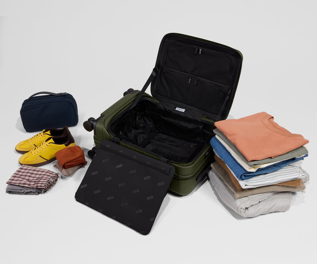 Topside Bigger Carry-On in Olive Green