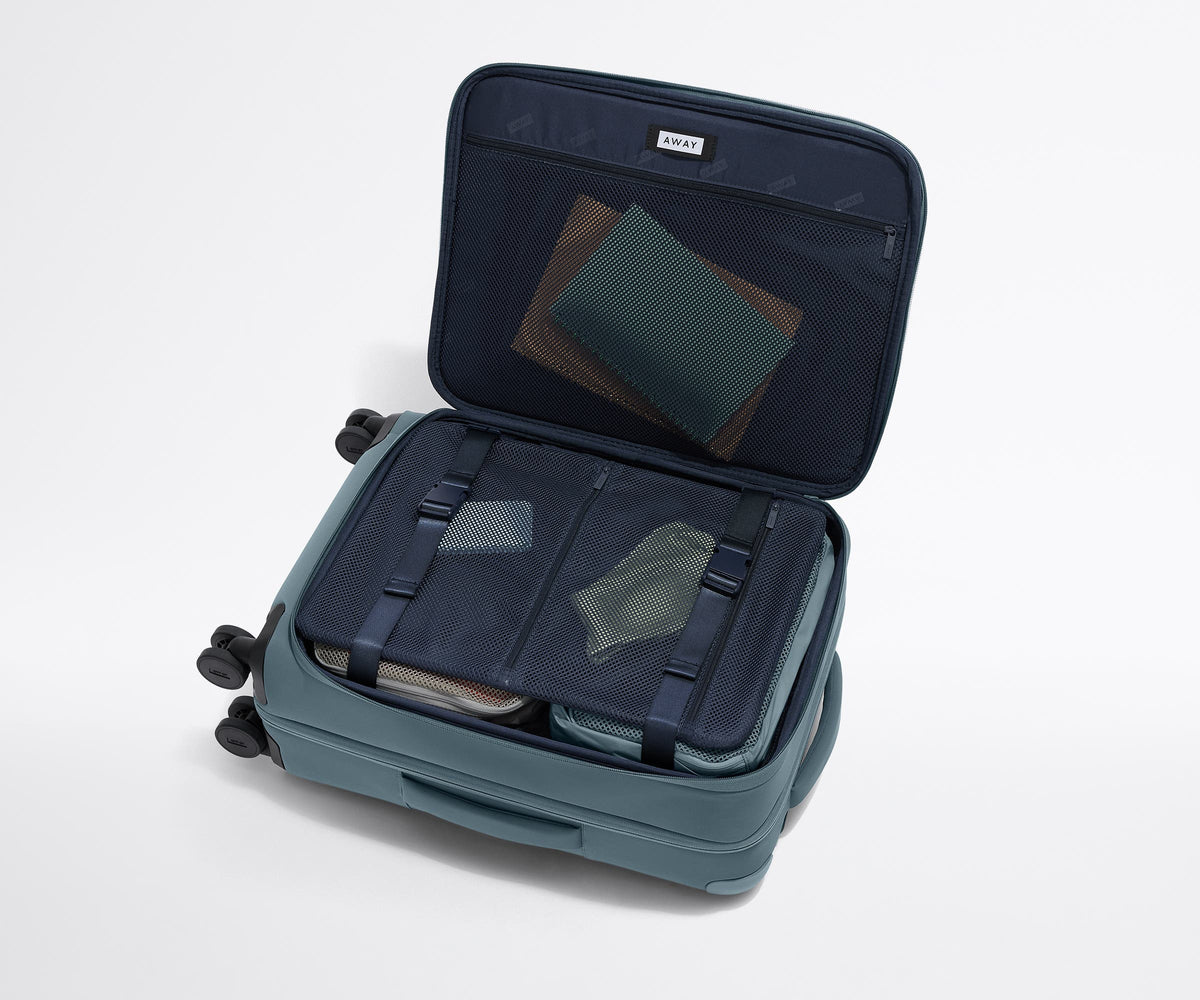 Softside Bigger Carry-On in Coast Blue