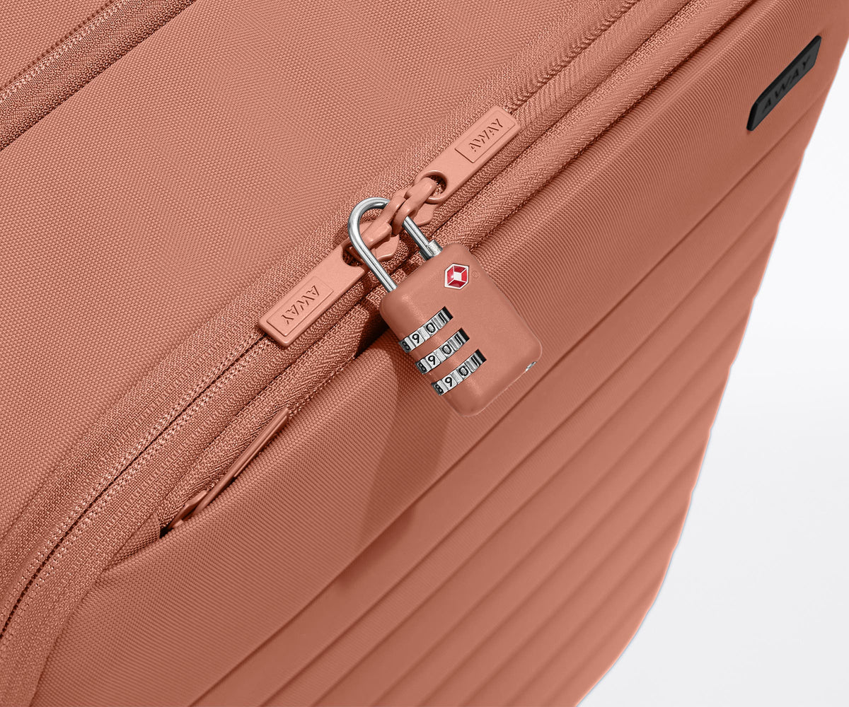 Softside Carry-On in Clay Pink