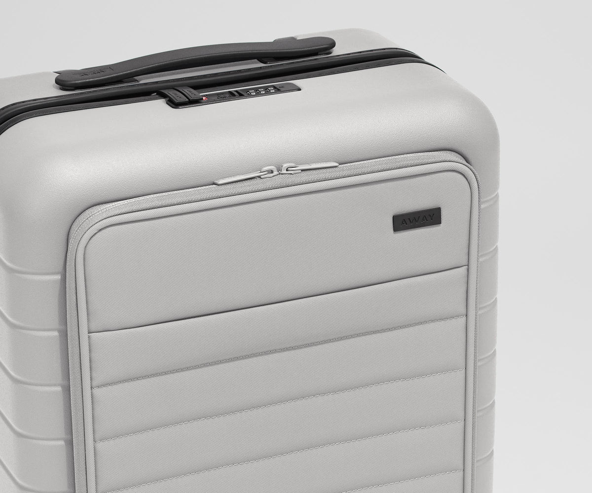 The Executive Bigger Carry-On in Cloud Gray
