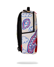 ELMO'S WORLD SHARK SKETCH BACKPACK
