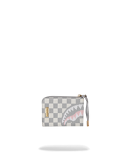 KNIT SHARKS IN PARIS IN CREAM WALLET