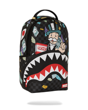 MONOPOLY SHARK RICH BACKPACK